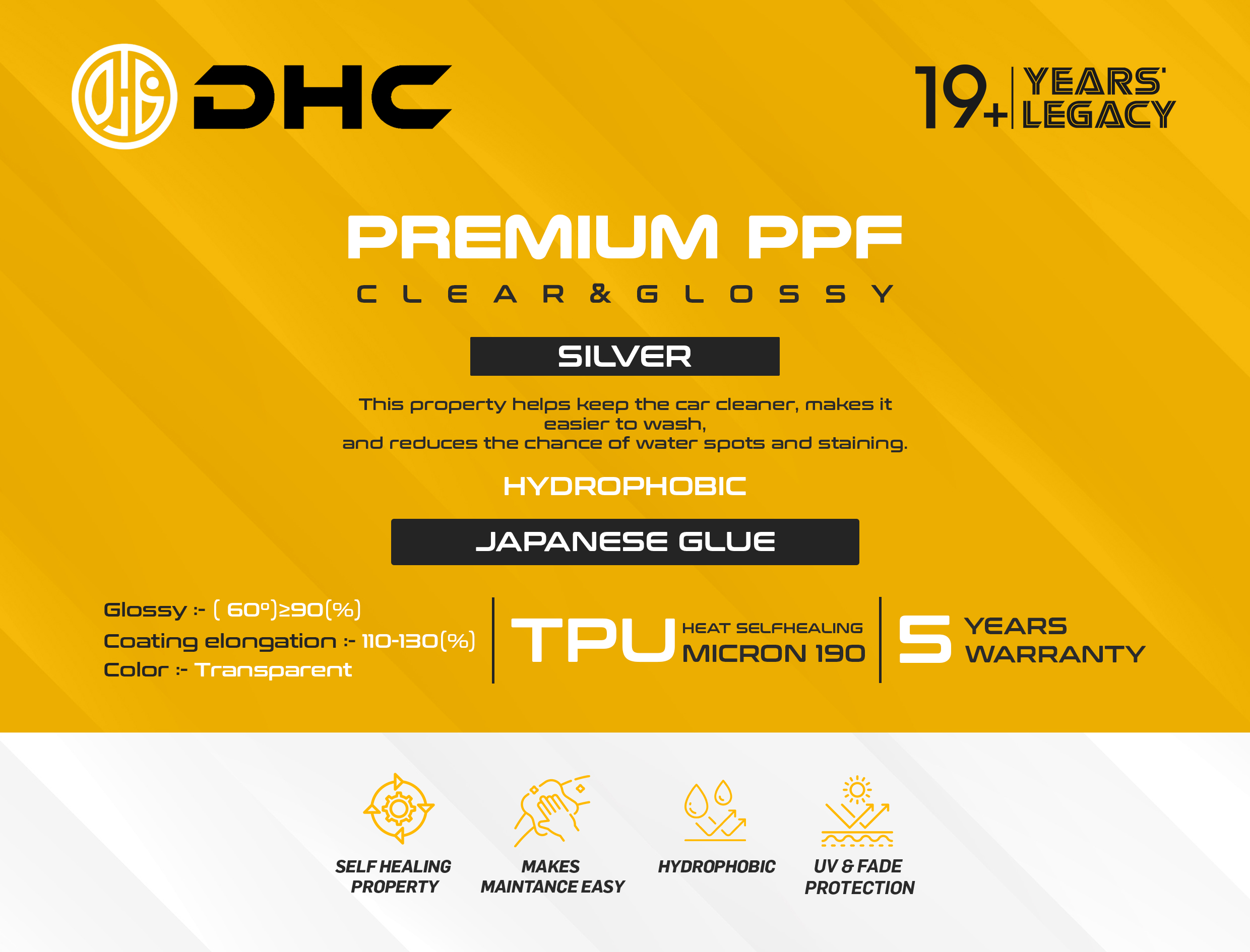 Premium PPF Silver